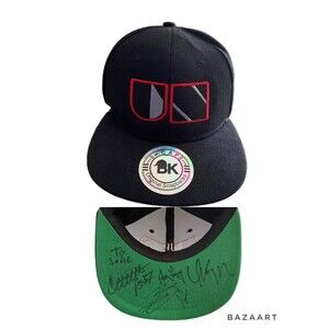 Unspoken Music Band Signed Autographed UN Logo Hat BK Caps SnapBacks Black OS